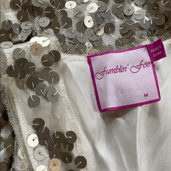 Fumblin’ Foe sequin race tank - Picture 8 of 9